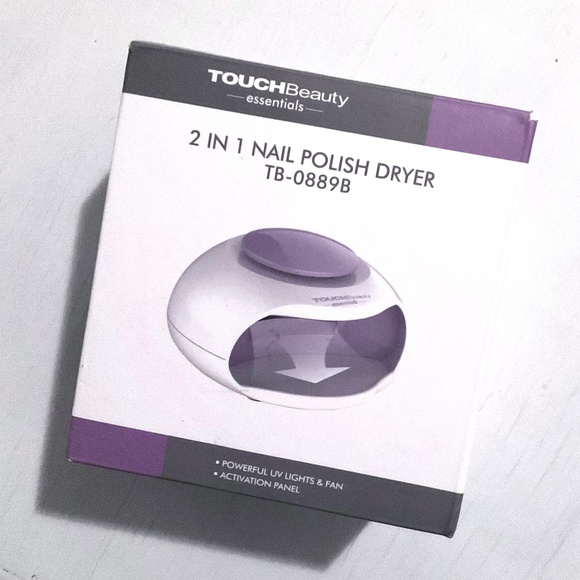 2/$50! 🌱 Touch Beauty 2 in 1 Nail UV Light Acrylic Shellac Nail Dryer - Picture 1 of 5